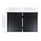 12 Pack: 2 Opening Black 5" x 7" Hinged Frame, Simply Essentials™ by Studio Décor®